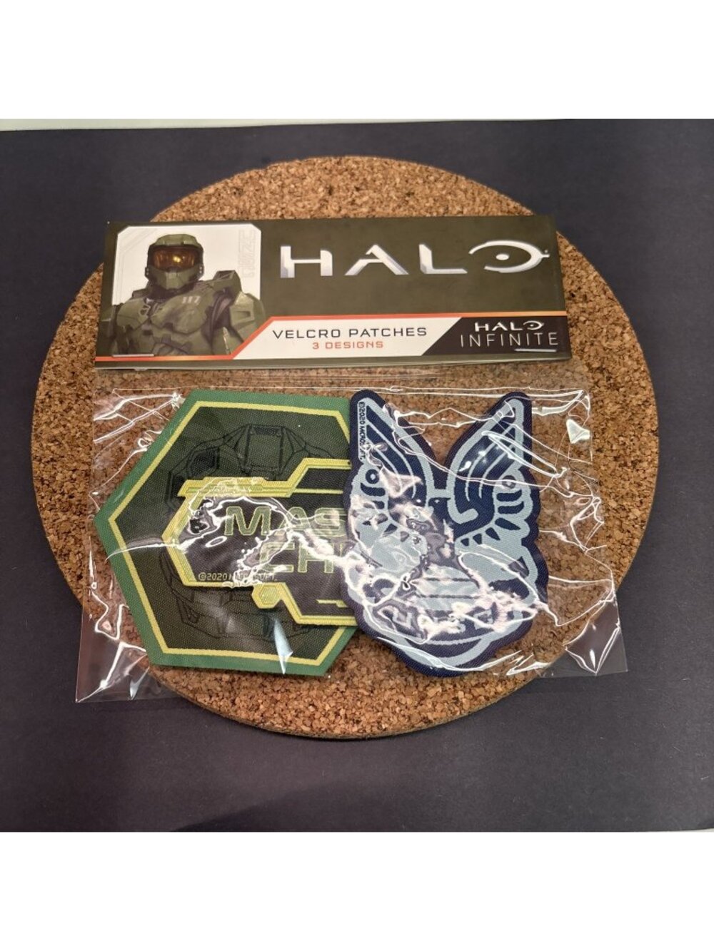 Halo Infinite Iron On Patches 2 Designs - New / Sealed